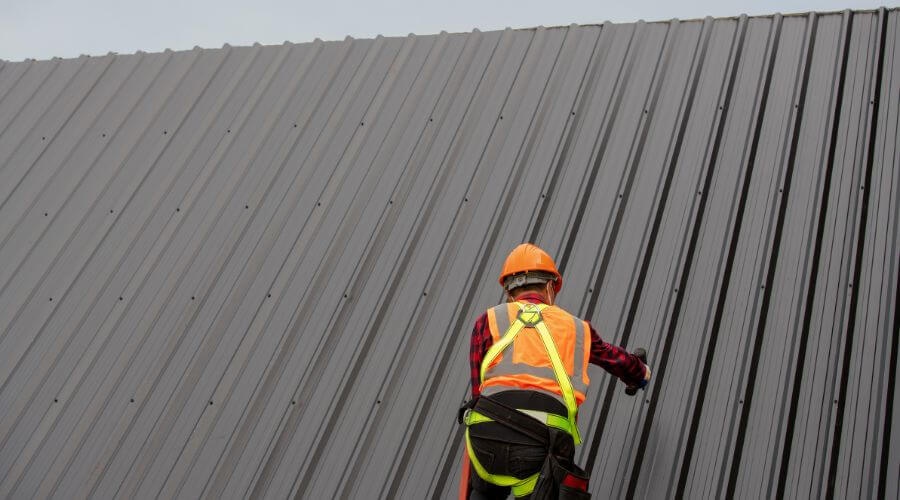Professional metal roof installation services in Layton, NJ